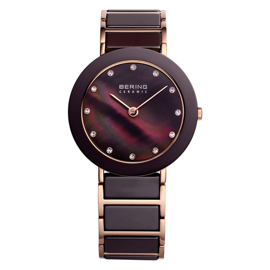 BERING High-Tech Brown Women's Watch 11435-765