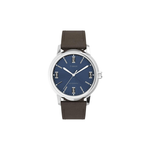 Timex Marlin Mechanical Automatic Blue & Brown Men Watch TW2V44500U9