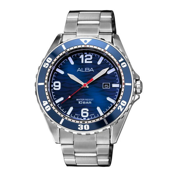 ALBA 44 mm Ag8N47X1 Active Quartz Chronograph for Men