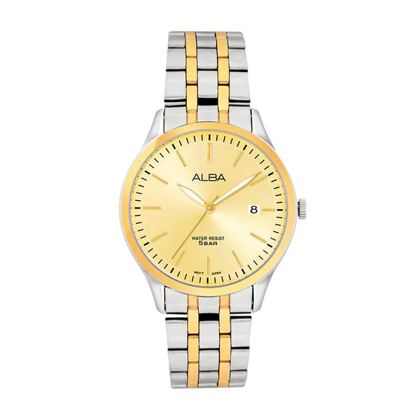 ALBA AS9S10X1 Light Gold Mens Watch
