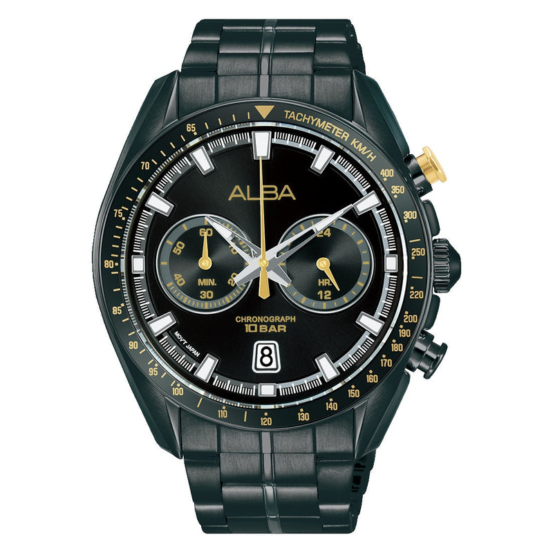 ALBA SIGNA Mens 44 mm A4B013X1 Quartz Chronograph