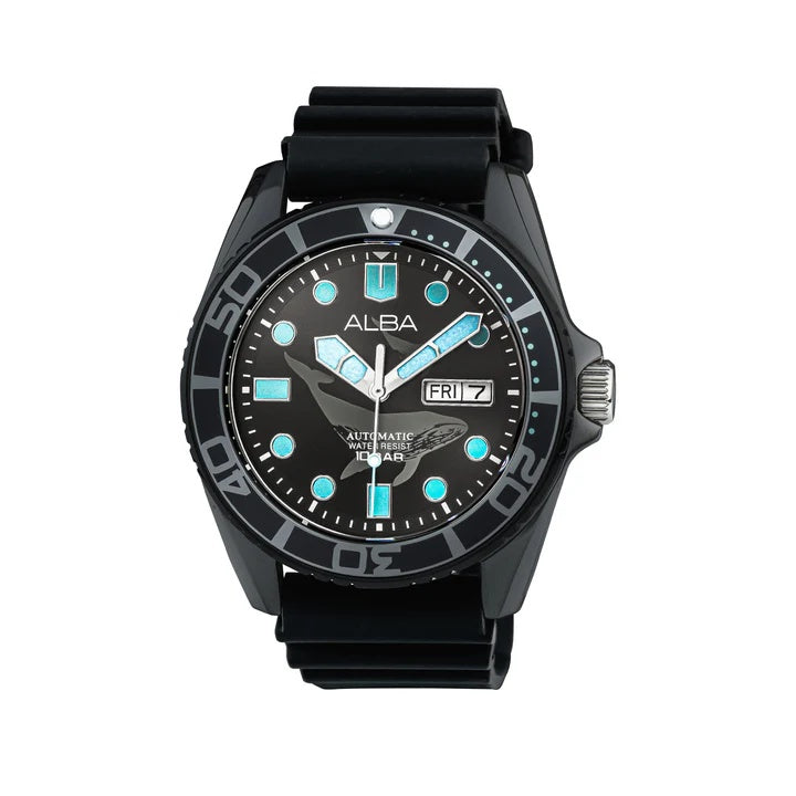 ALBA Mens 43 mm Fashion Automatic Chronograph Al4627X1