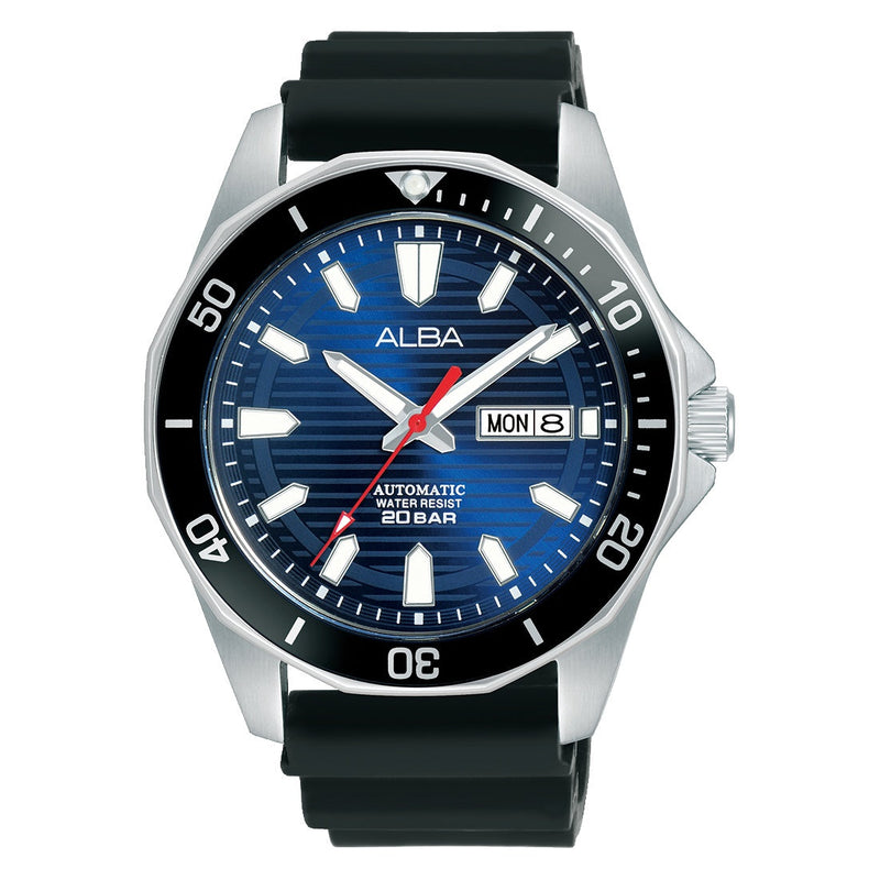 Mechanical AL4465X1 Azure Dial with Black Rotating Bezel