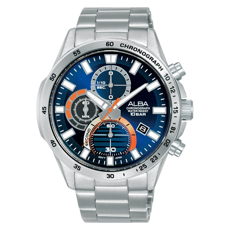 Mens 43 mm ALBA Active Quartz Chronograph AM3971X1