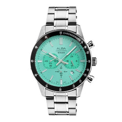 Mens 44 mm At3J83X1 Fashion Quartz Chronograph by ALBA