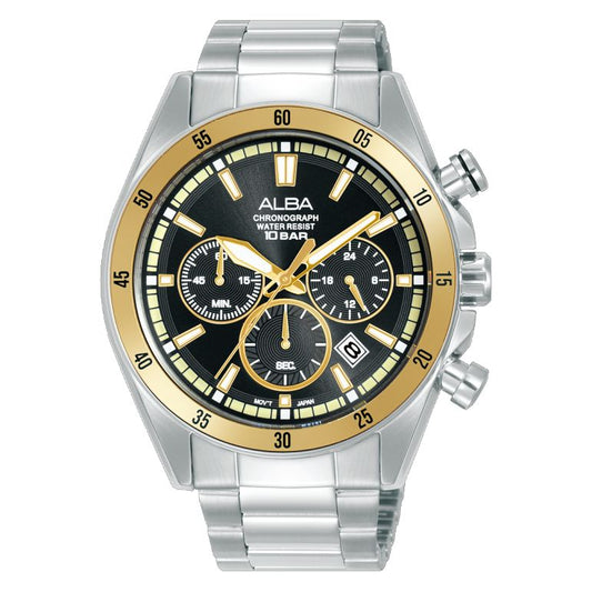 Mens Fashion Chronograph Watch ALBA AT3J19X1