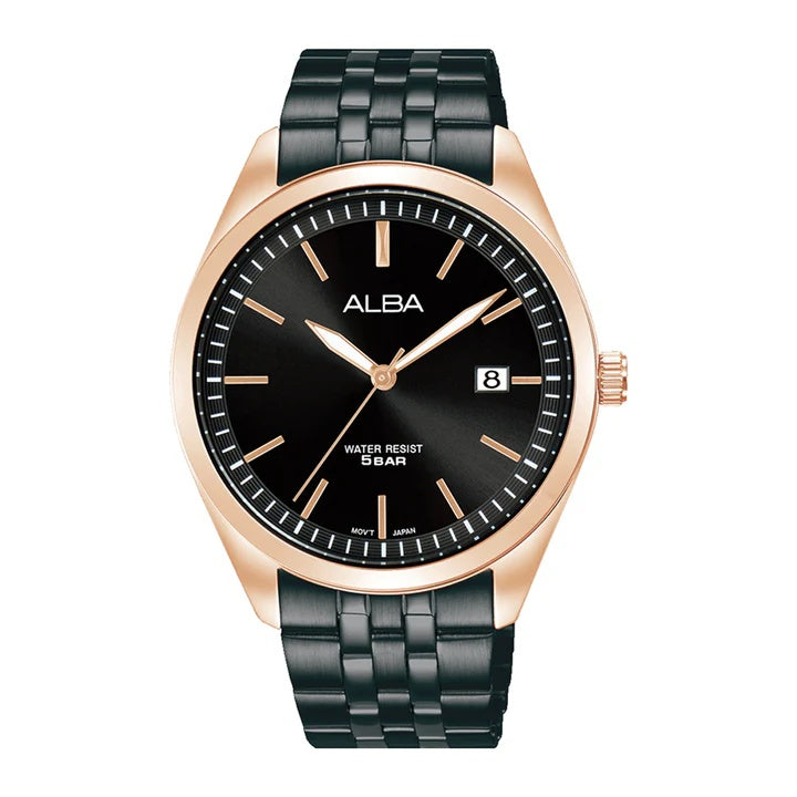 Onyx Black Dial Watch AS9S04X1