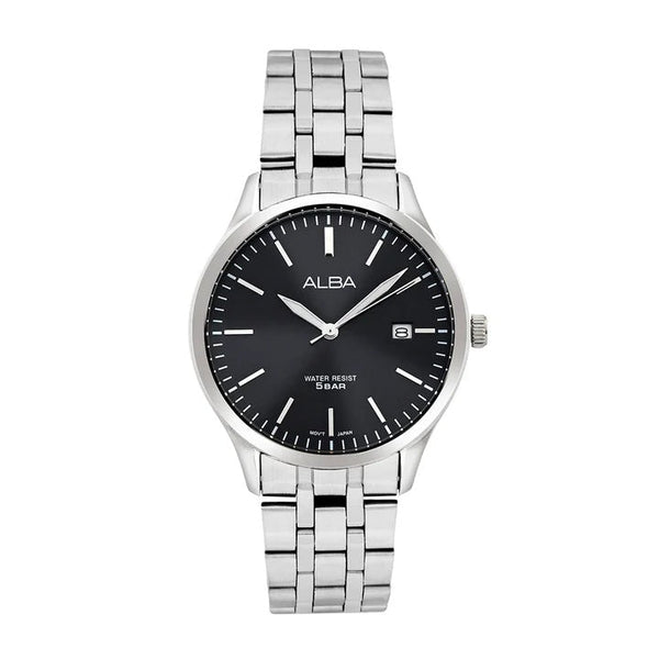 AS9S15X1 ALBA Black Dial Mens Watch
