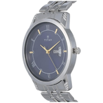 Titan Karishma Quartz Analog Midnight Blue Dial Mens Watch - 1774SM01
