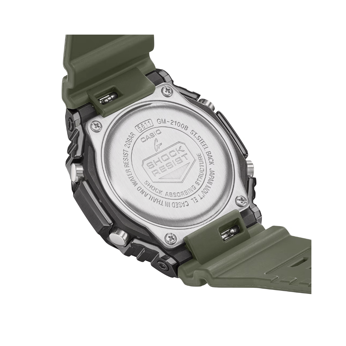 Casio G-Shock Green Men's Watch G1160 GM-2100B-3ADR