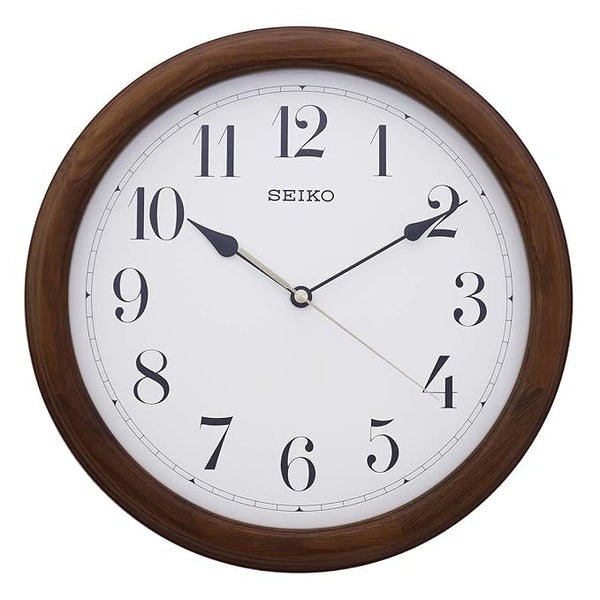 Seiko Wooden QXA153BN Case Wall