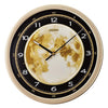 Seiko QXA831GT Gold Round Decor