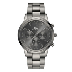 Chrono Silver Watch DW00100643K
