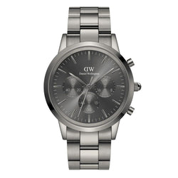 Chrono Silver Watch DW00100643K