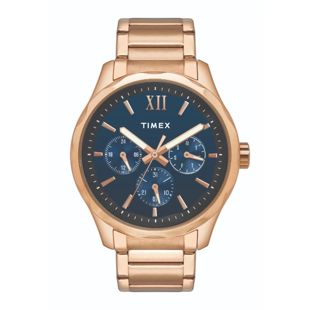 Timex Empera Rose Gold Men Watch TW0TG7606