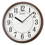 Seiko QXA756BN Brown Wall Clock