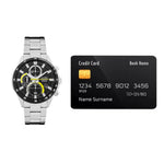 ALBA Chronograph Charcoal Black Dial Men's Watch AM3963X1