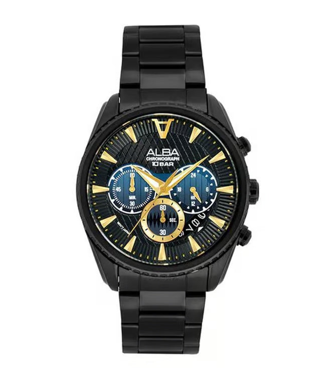 Mens Fashion Chronograph Watch ALBA AT3J09X1