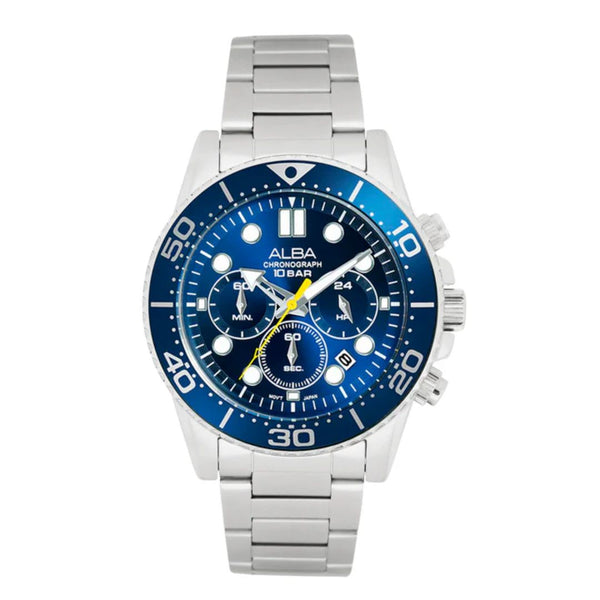 Mens 45 mm ALBA Active Quartz Chronograph At3J43X1