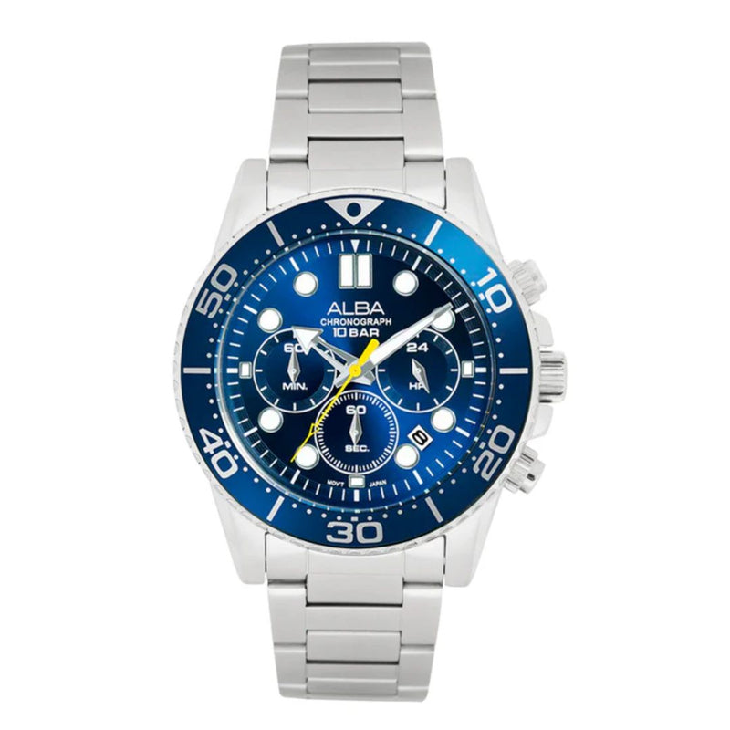 Mens 45 mm ALBA Active Quartz Chronograph At3J43X1