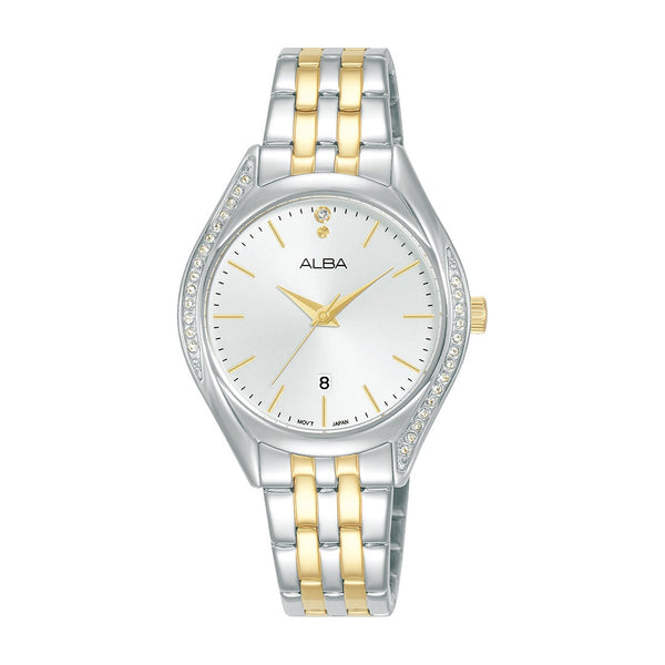 Womens Analog Stainless Steel Watch ALBA AH7BT3X1
