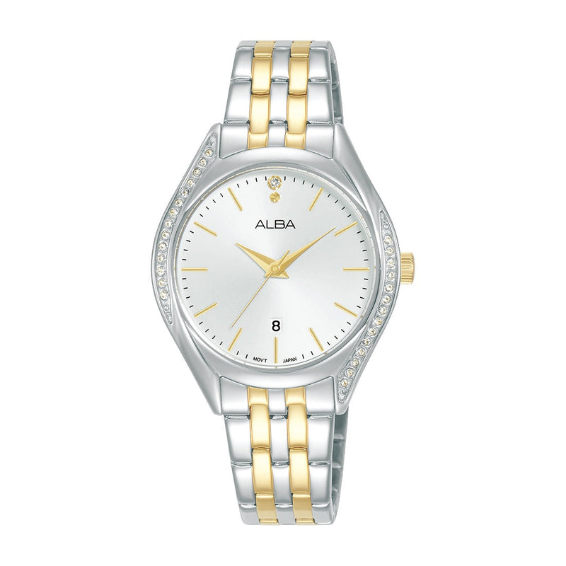 Womens Analog Stainless Steel Watch ALBA AH7BT3X1