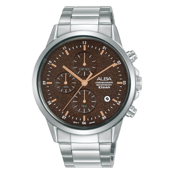 AM3861X1 Mens Prestige Chronograph Stainless Steel