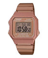 Casio Vintage Rose Gold Unisex-Adult Watch D200 B650WC-5ADF