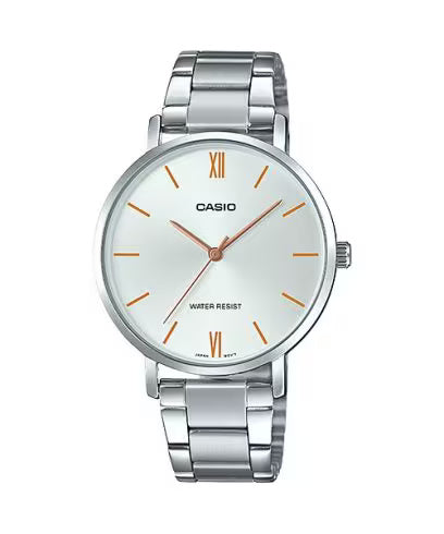 Casio Analog A1625 Silver Watch