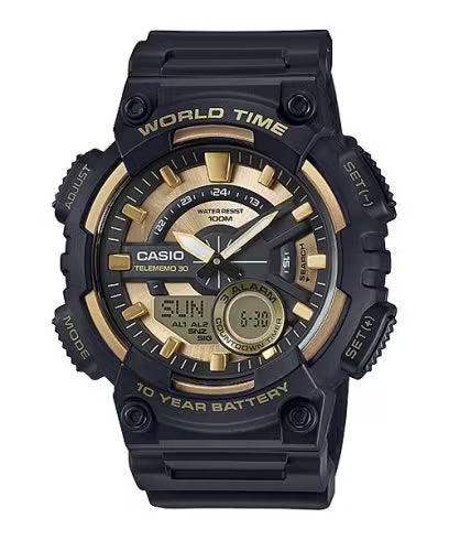Casio Analog AD206 Black Watch
