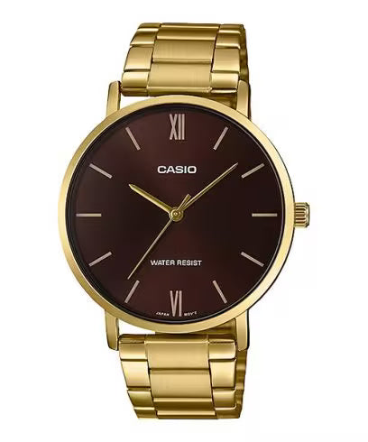 Casio Analog A1779 Golden Watch