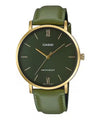 Casio Enticer Green Men Watch A1782 MTP-VT01GL-3BUDF