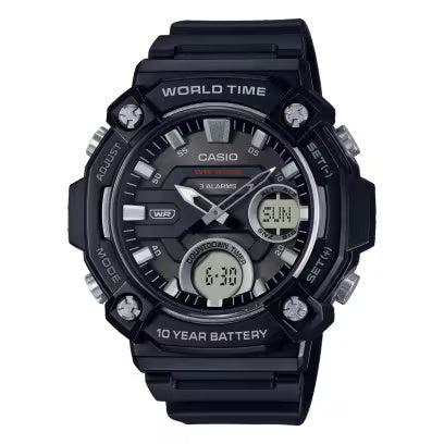 Casio Youth Grey Men Watch AD262 AEQ-120W-1AVDF