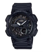 Casio Youth Series Black Men Watch AD218 AEQ-110W-1BVDF