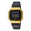 Casio Vintage Black Unisex Watch D148 A168WEGB-1BDF