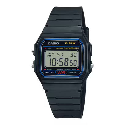 Casio Digital D002 Black Watch