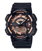 Casio Youth Series Rose Gold Men's Watch AD222 AEQ-110W-1A3VDF