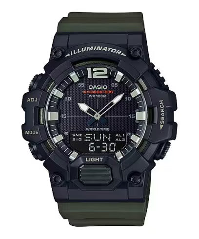 Casio Youth Black Dial Men Digital Analog-Digital Watch D155 HDC-700-3AVDF