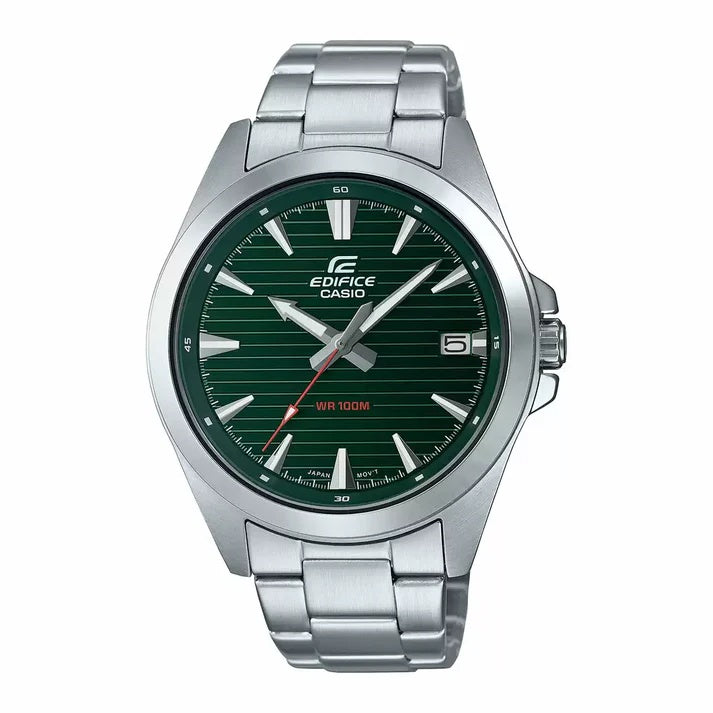 Casio Edifice Green Dial Men Watch ED537 EFV-140D-3AVUDF