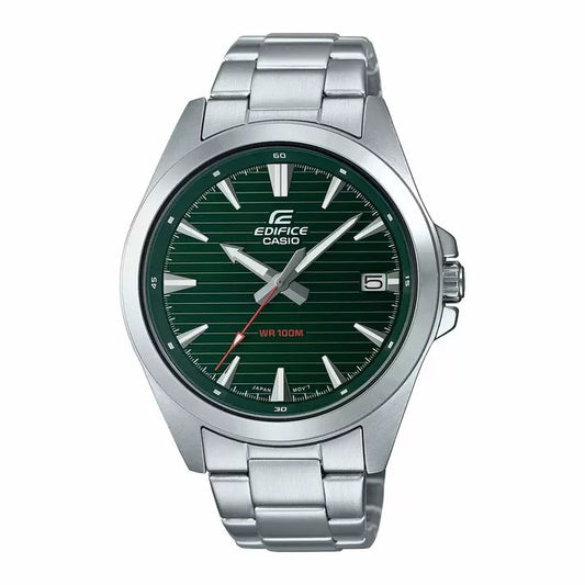Casio Edifice Green Dial Men Watch ED537 EFV-140D-3AVUDF