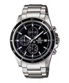 Casio Edifice Black Silver Men's Watch EX093 EFR-526D-1AVUDF