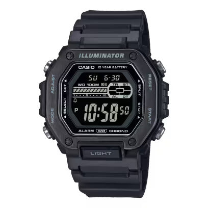 Casio Youth Black Men Watch D349 MWD-110HB-1BVDF