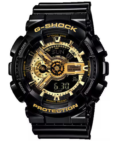 Casio G-Shock Black Gold Men Watch G339 GA-110GB-1ADR