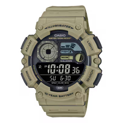 Casio Youth Brown Men Watch D351 WS-1500H-5BVDF