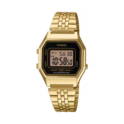 Casio Vintage Gold Women Watch D344 LA680WGA-1DF