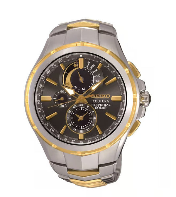 Seiko SSC376P9 Mens Coutura Chronograph Watch