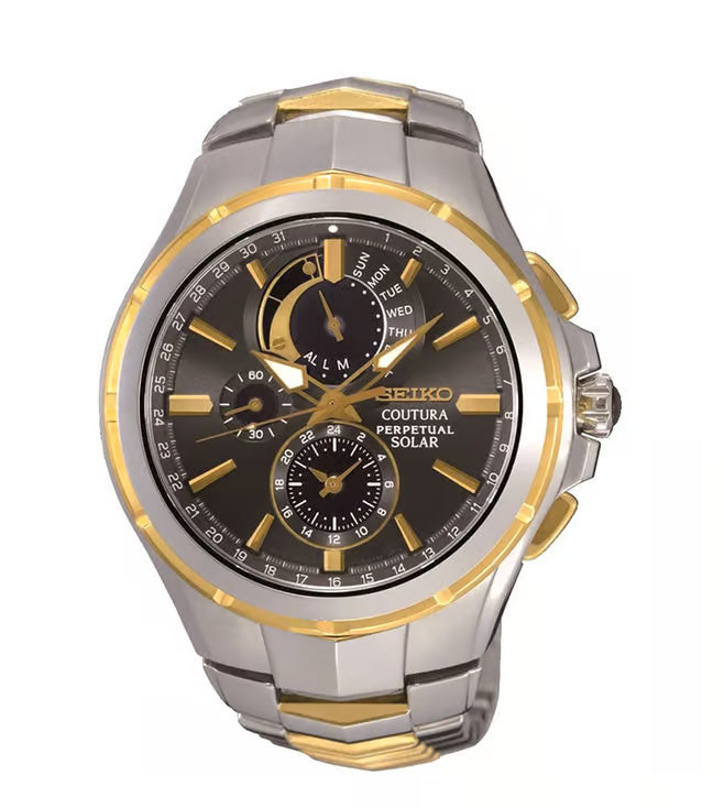 Seiko SSC376P9 Mens Coutura Chronograph Watch