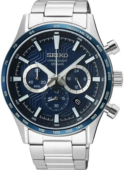 Seiko Mens Automatic Chronograph Watch S SB445P1