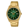 Casio Enticer Green Dial Men Watch A2374 MTP-1302PGC-3AVEF