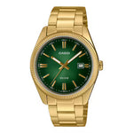 Casio Enticer Green Dial Men Watch A2374 MTP-1302PGC-3AVEF